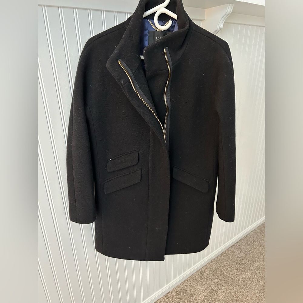 Jcrew cocoon coat in Italian wool